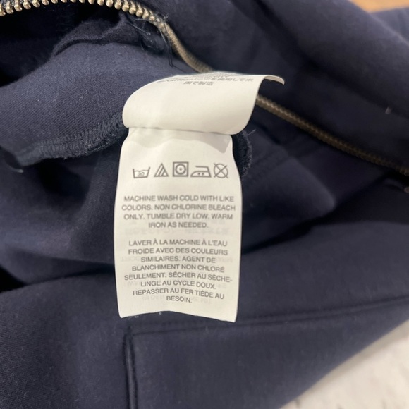 J. Crew Scuba Neoprene jacket - navy blue size XXS - Picture 8 of 9